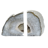 Agate Bookend Silver Electroplated Premium Quality